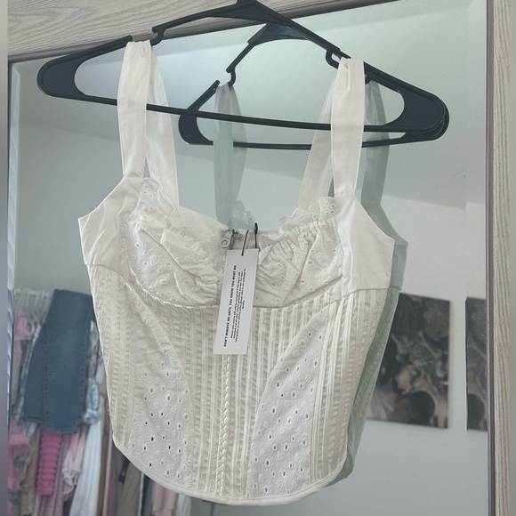 Brand new- White Layla corset style top - Picture 11 of 13